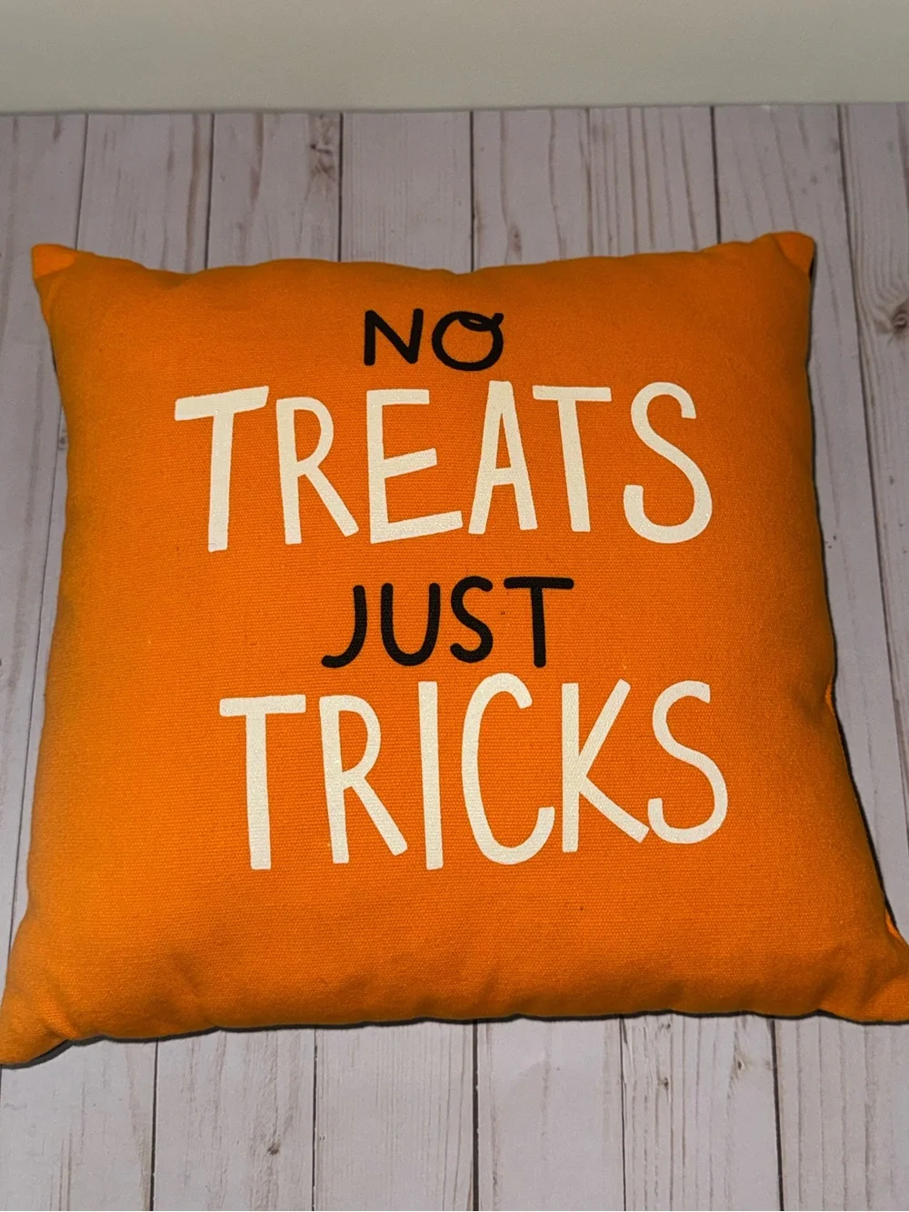 Reversible Halloween pillow